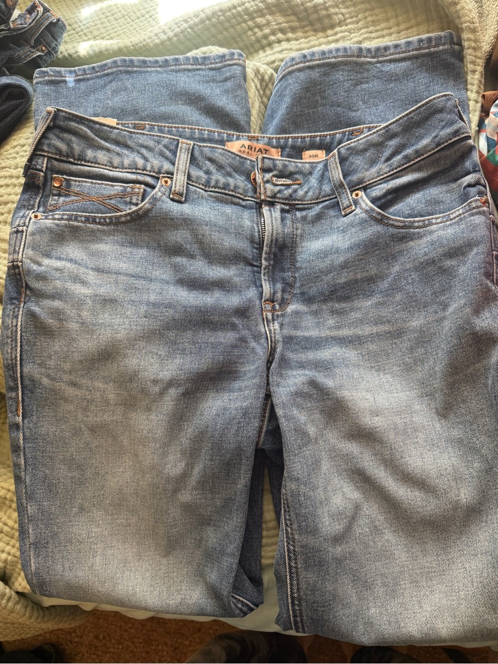 Ariat Women’s Perfect Rise Boot Cut Acclimatize Light Warmth Jeans NWT